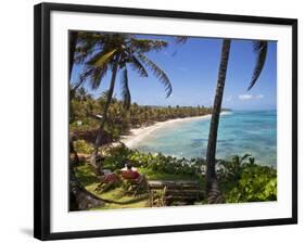 Corn Islands, Little Corn Island, Coral and Iguana Beach, Nicaragua-Jane Sweeney-Framed Photographic Print