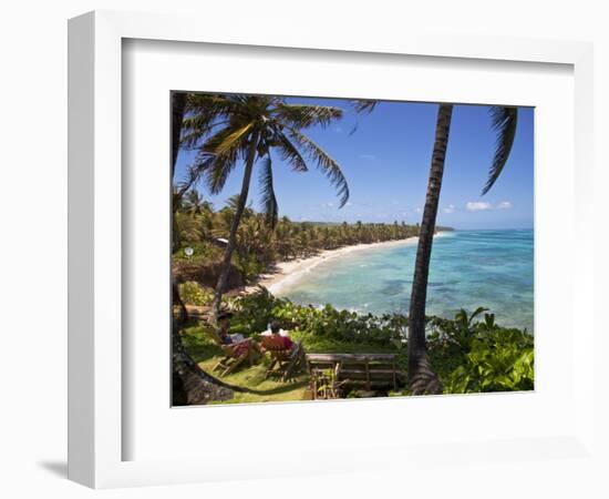 Corn Islands, Little Corn Island, Coral and Iguana Beach, Nicaragua-Jane Sweeney-Framed Photographic Print