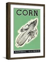 Corn, Normal, Illinois-null-Framed Art Print