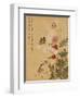 Corn Poppy and Butterflies, 1702-Ma Yuanyu-Framed Giclee Print