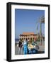 Corn Seller on the Corniche, Beirut, Lebanon, Middle East-Christian Kober-Framed Photographic Print