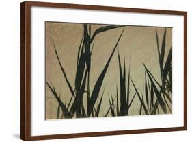 Corn Stalks At Sunset Pencil Drawing-Anthony Paladino-Framed Giclee Print