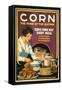Corn, the Food of the Nation-null-Framed Stretched Canvas