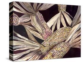 Corn-Neela Pushparaj-Stretched Canvas