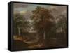 Cornard Wood-Thomas Gainsborough-Framed Stretched Canvas