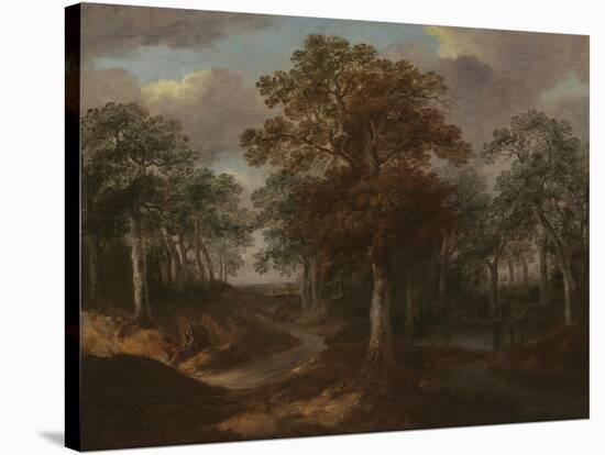 Cornard Wood-Thomas Gainsborough-Stretched Canvas