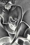 Cubist Nude - 17-10-15-Corne Akkers-Framed Stretched Canvas