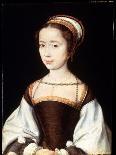 Jeanne D'Halluin Lady-In-Waiting of the Queen Catherine De Medici Ca. 1550-Corneille de Lyon-Art Print