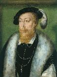 Portrait of Charles De France (1522-45) Duke of Orleans-Corneille de Lyon-Giclee Print