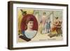 Cornelia Africana, Mother of the Gracchi-null-Framed Giclee Print