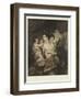 Cornelia and Her Children-Sir Joshua Reynolds-Framed Giclee Print