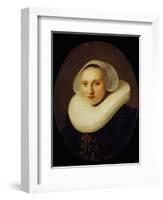 Cornelia Pronck, Wife of Albert Cuyper, Merchant, Aged 33, Painted 1633-Rembrandt van Rijn-Framed Giclee Print