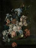 Still Life with Flowers-Cornelia van der Mijn-Framed Art Print