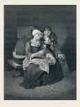 Mother and Child with Peasants in a Tavern-Cornelis Bega-Giclee Print