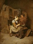Mother and Child with Peasants in a Tavern-Cornelis Bega-Giclee Print