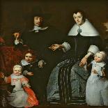 Family Portrait-Cornelis Bisschop-Giclee Print