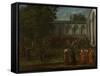 Cornelis Calkoen on His Way to His Audience with Sultan Ahmed III-Jean Baptiste Vanmour-Framed Stretched Canvas