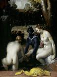 Bathsheba at Her Toilet-Cornelis Cornelisz Van Haarlem-Art Print