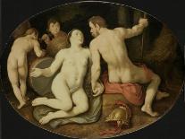 Massacre of Innocents, Central Panel of Triptych-Cornelis Cornelisz Van Haarlem-Framed Giclee Print