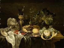 Still Life with Fruit and Oysters, Mid-1650s-Cornelis de Heem-Giclee Print