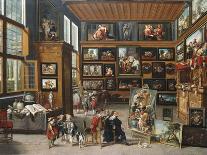 Interior of a Gallery, 1637-Cornelis de I Baellieur-Framed Premium Giclee Print