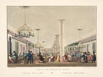 Vue D'Amsterdam No.16. De Bloemmarkt. Le Marché Aux Fleurs, 1825-Cornelis de Kruyff-Giclee Print