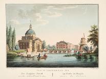 Vue D'Amsterdam No. 27, Het Park in De Plantage, Le Parc, 1825-Cornelis de Kruyff-Giclee Print