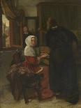 Interior with a Carpet-Cornelis de Man-Framed Giclee Print