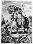 Allegorical View of America, Early 17th Century-Cornelis de Visscher-Framed Giclee Print