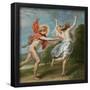 Cornelis de Vos / 'Apollo and Daphne', 17th century, Flemish School, Oil on canvas, 193 cm x 207...-CORNELIS DE VOS-Framed Poster