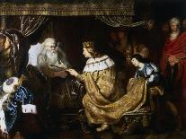 David Presenting the Sceptre to Solomon, Early 17th Century-Cornelis de Vos-Giclee Print