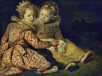 Magdalena and Jan-Baptist de Vos, the painter's children. About 1622-Cornelis de Vos-Giclee Print