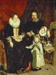 Portrait of the Artist with His Family-Cornelis De Wael-Giclee Print