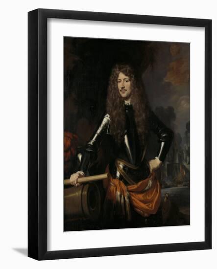 Cornelis Evertsen, Lieutenant-Admiral of Zeeland-Nicolaes Maes-Framed Art Print