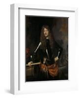 Cornelis Evertsen, Lieutenant-Admiral of Zeeland-Nicolaes Maes-Framed Art Print