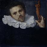 Portrait of Paulus Van Vianen-Cornelis Ketel-Stretched Canvas
