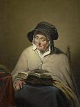 Portrait of Mrs. Brak-Haskenhoff-Cornelis Kruseman-Art Print