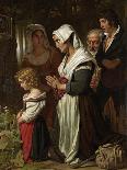 Portrait of Mrs. Brak-Haskenhoff-Cornelis Kruseman-Art Print