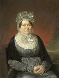 Portrait of Mrs. Brak-Haskenhoff-Cornelis Kruseman-Art Print