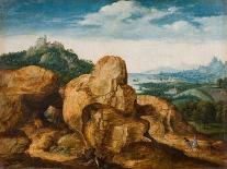 Landscape with Jupiter and Other Classical Figures in the Foreground-Cornelis Massys-Laminated Giclee Print