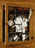 Trompe l'oeil. Board Partition with Letter Rack and Music Book, 1668-Cornelis Norbertus Gysbrechts-Giclee Print