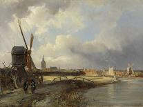 View of the Hague, Cornelis Springer-Cornelis Springer-Art Print