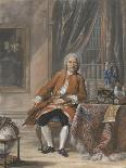 Portrait of Joan Jacob Mauricius, Governor-General of Suriname, 1741-Cornelis Troost-Giclee Print