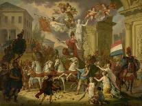 Allegory of Triumphal Procession of Prince of Orange, Hero of Waterloo, 1815-Cornelis van Cuylenburgh II-Giclee Print