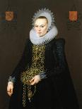 Portrait of Justina Van Teylingen, 1616-Cornelis van der Voort-Giclee Print