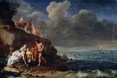 The Goddess Calypso Rescues Ulysses, 1630-Cornelis van Poelenburgh-Giclee Print