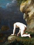 The Finding of Moses-Cornelis Van Poelenburgh Or Poelenburch-Mounted Giclee Print