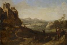 Arcadian Landscape-Cornelis van Poelenburgh-Giclee Print