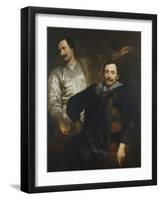 Cornelius and Lucas De Wael-Sir Anthony Van Dyck-Framed Giclee Print