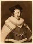 Sir Edward Coke, from 'James I and Vi', Printed by Manzi Joyant and Co. Paris, 1904 (Collotype)-Cornelius Janssen van Ceulen-Giclee Print